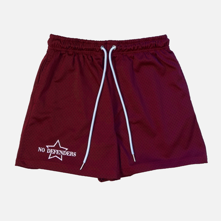 Maroon Basics Shorts