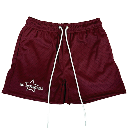 Maroon Basics Shorts